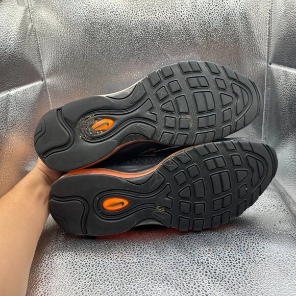 Size 11.5 Nike Air Max 97 Off Noir Black Mens Low Top‎ Sneaker Shoes BQ6524-001